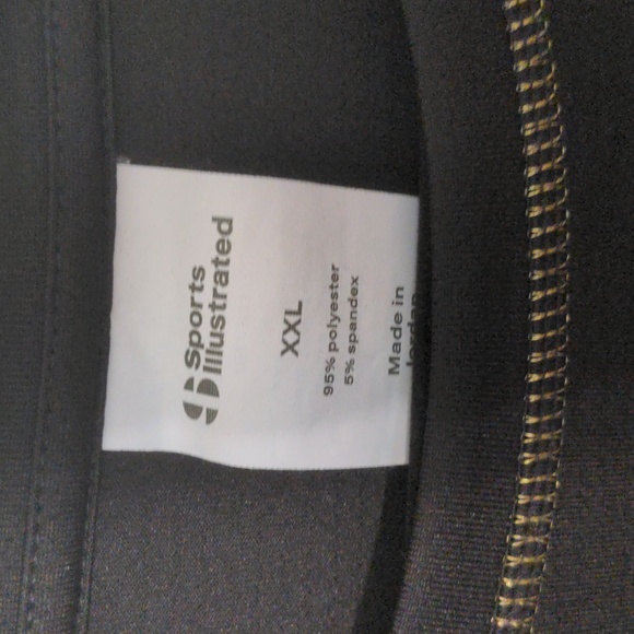 Sports Illustrated Men's Long Sleeve Black Tee. Size XXL NWOT - Picture 2 of 7